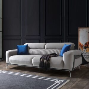 Sofa glamour szara Sultan